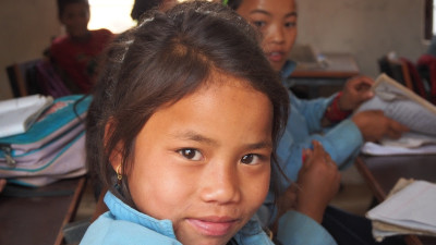 Education in Dhola - pretty girl